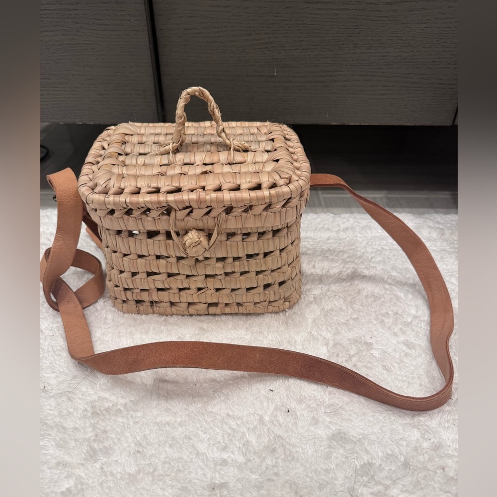 Free People Straw purse